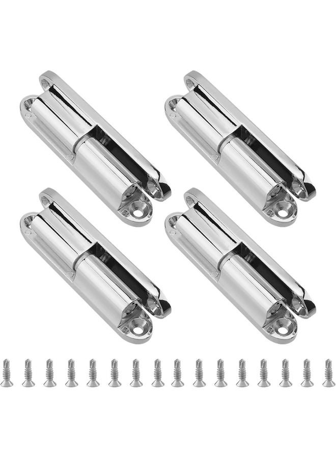 4 Pack Refurbished Zinc Alloy Door Hinges Removable For House Metal Doors Fences Wooden Boxes Color Variant - Image 1